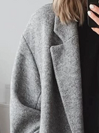 Fiona | Classic Tailored Overcoat — view 3