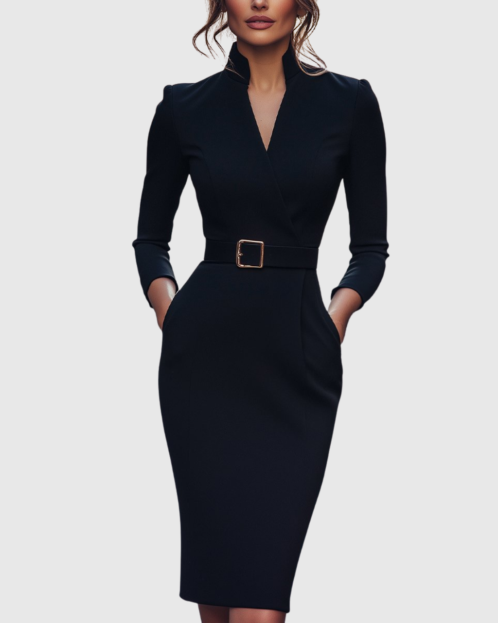 Claribel | Refined Midi Dress — view 2