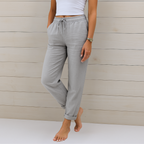 Apolline | Women’s Cotton-Linen Daily Lounge Pants — TOPNEWPLACE (view 4)