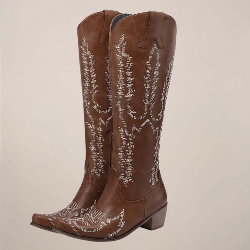 Paulina | Women’s Cowboy Knee‑High Boots