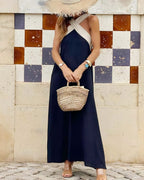 Women's Loose Halter Maxi Dress — view 6