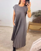 Women's Pleated Maxi Dress — view 4