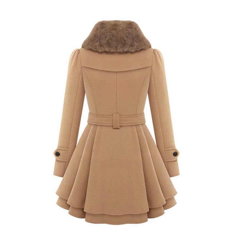 Claudia | Vintage Flair Trench Coat — view 3