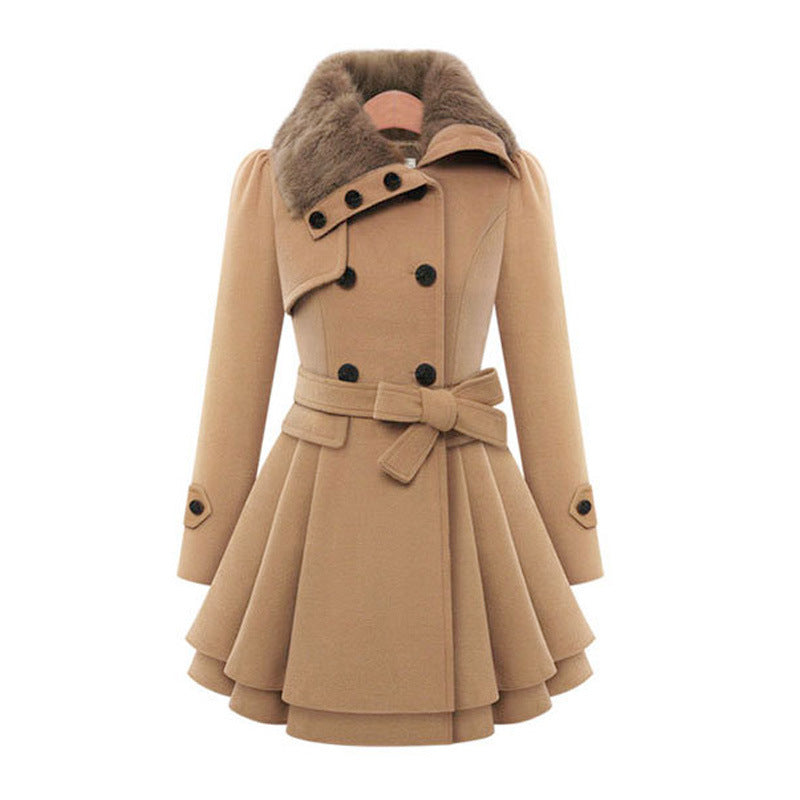 Claudia | Vintage Flair Trench Coat — view 2