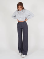 Eloise | Women’s High-Rise Pintuck Flowy Trousers — TOPNEWPLACE (view 11)