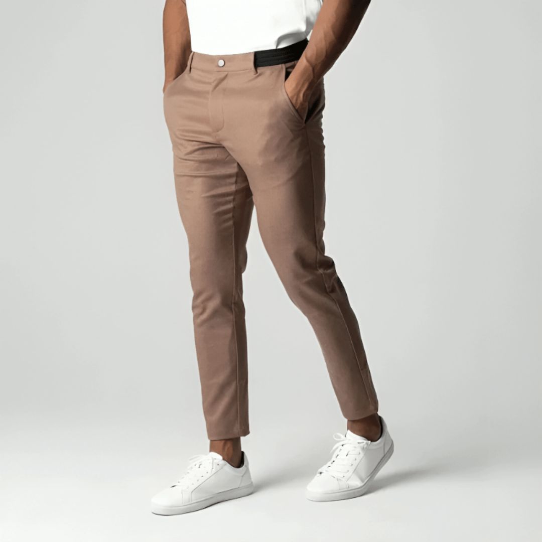 Stretchy Chino Pants For Men — Comfortable Waist