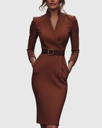 Claribel | Refined Midi Dress — view 13