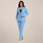 Nova | Women's High-Density Crepe Two-Piece Suit — TOPNEWPLACE