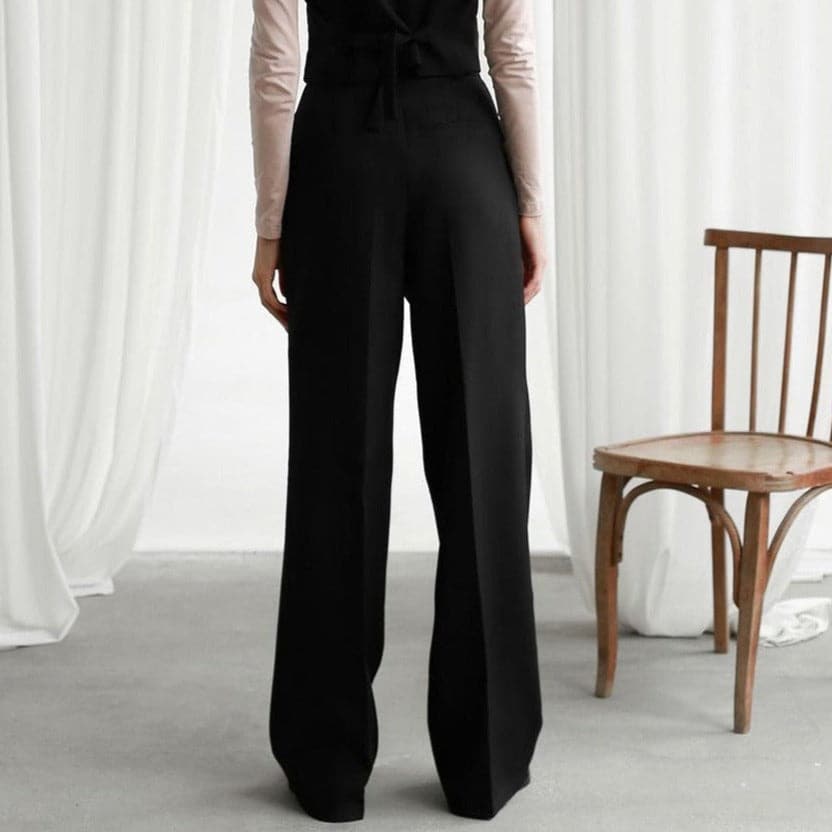 Valerial | Women’s Pleated Palazzo Pants — TOPNEWPLACE (view 4)