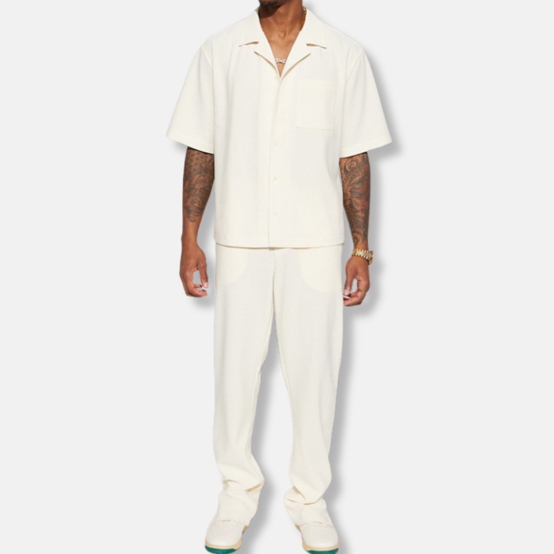 Luc | Men’s Short Sleeve Shirt Set