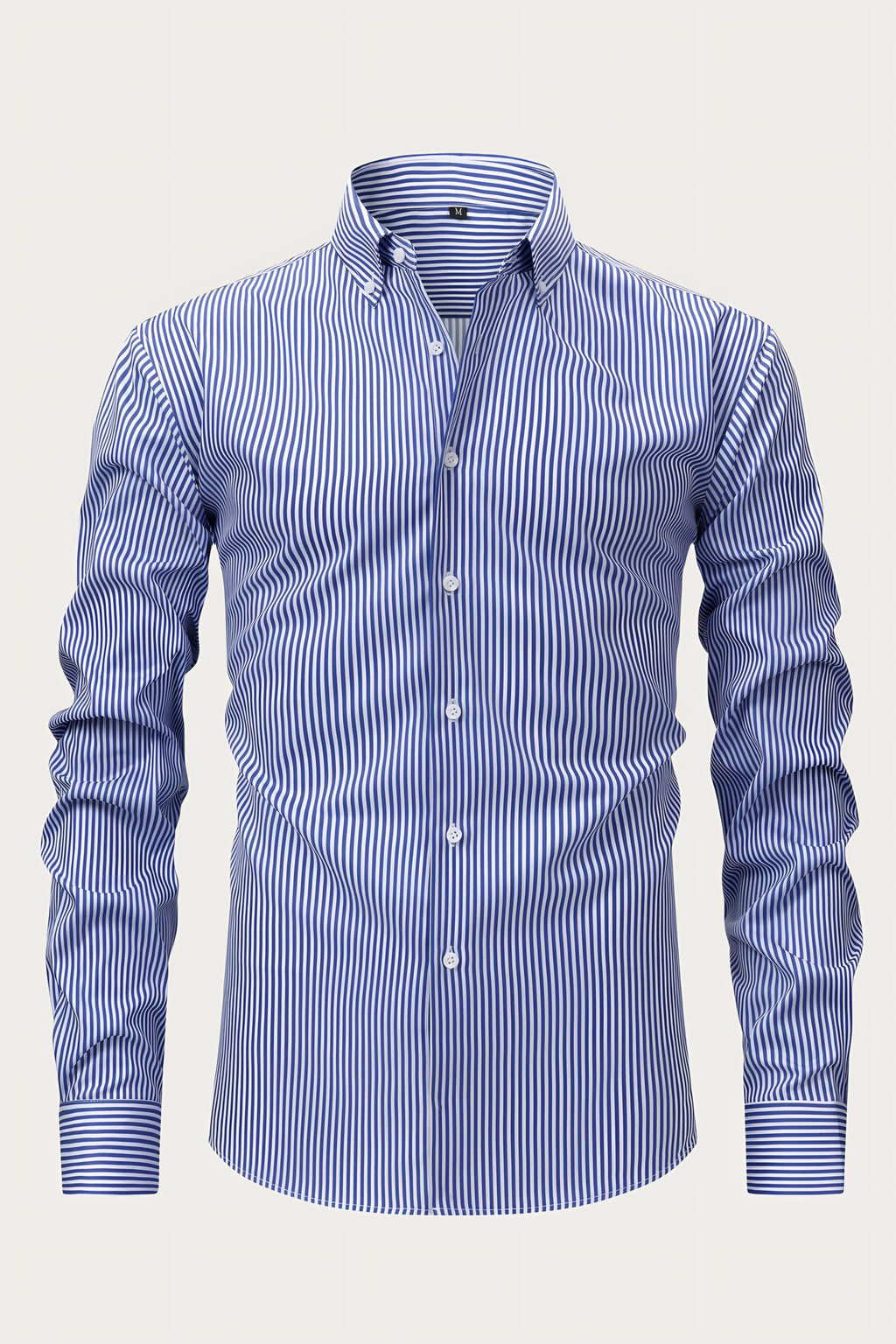 Men's Long Sleeve Striped Shirt — view 6
