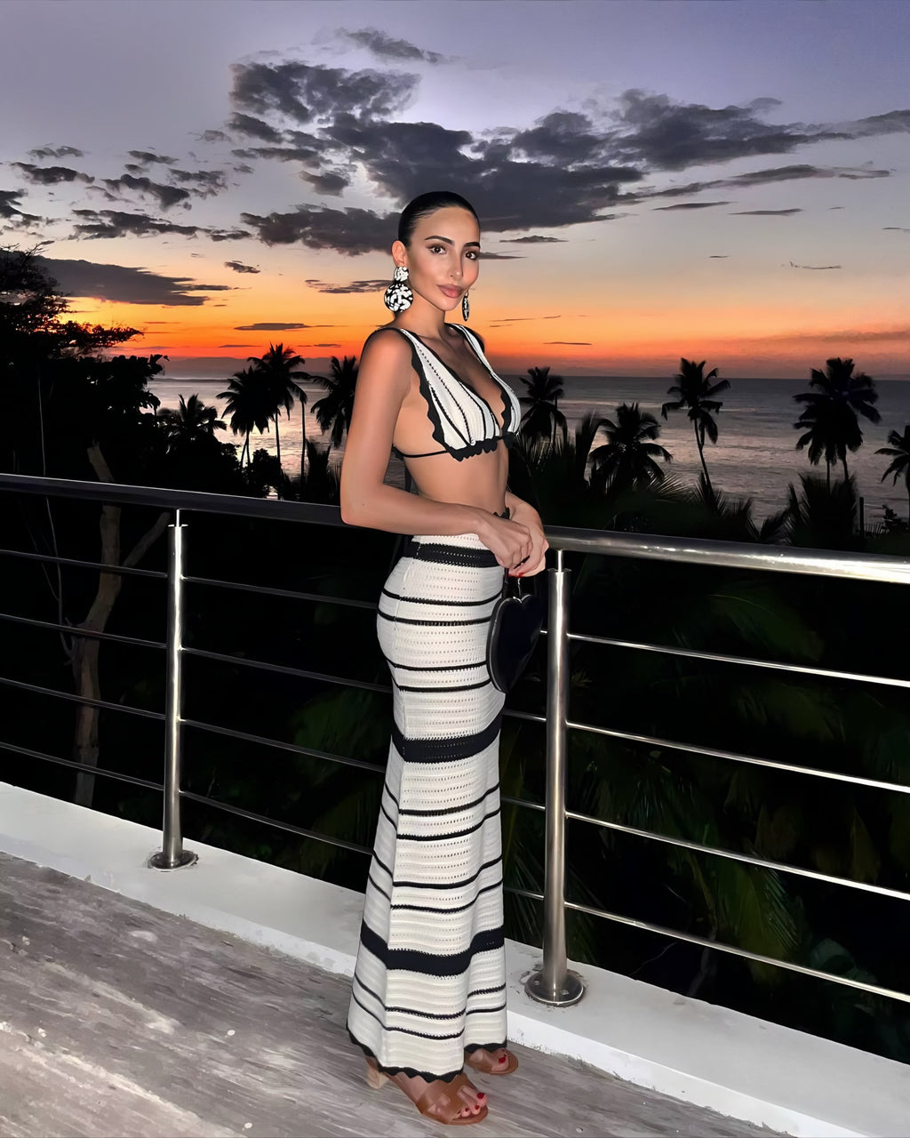 Women's Crochet Sleeveless Maxi Dress — view 7