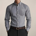 Men's Long Sleeve Button-Down Shirt — view 2