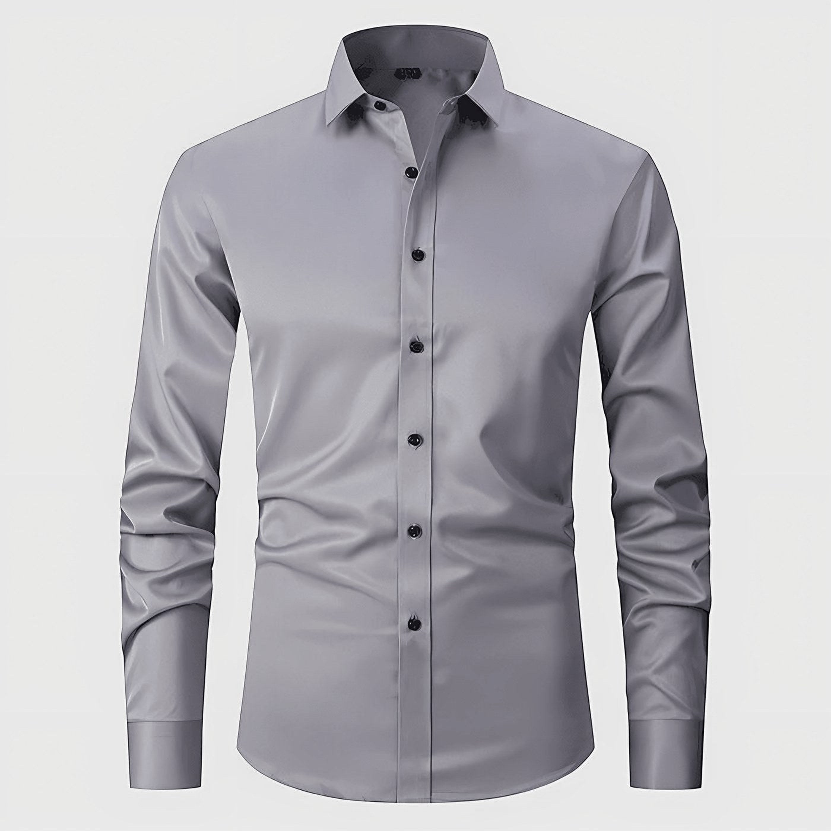 Men's Long Sleeve Button-Up Shirt — view 7