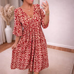 Women's A-Line V-Neck Maxi Dress — view 1