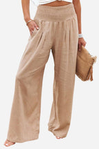 Bethany | Women's Flowy Palazzo Trousers — TOPNEWPLACE (view 2)