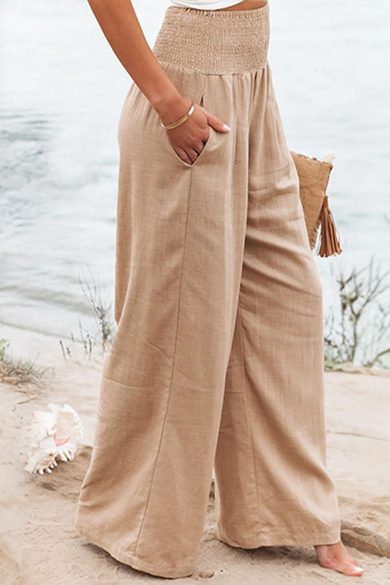 Bethany | Women's Flowy Palazzo Trousers — TOPNEWPLACE (view 8)
