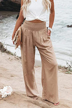Bethany | Women's Flowy Palazzo Trousers — TOPNEWPLACE (view 7)