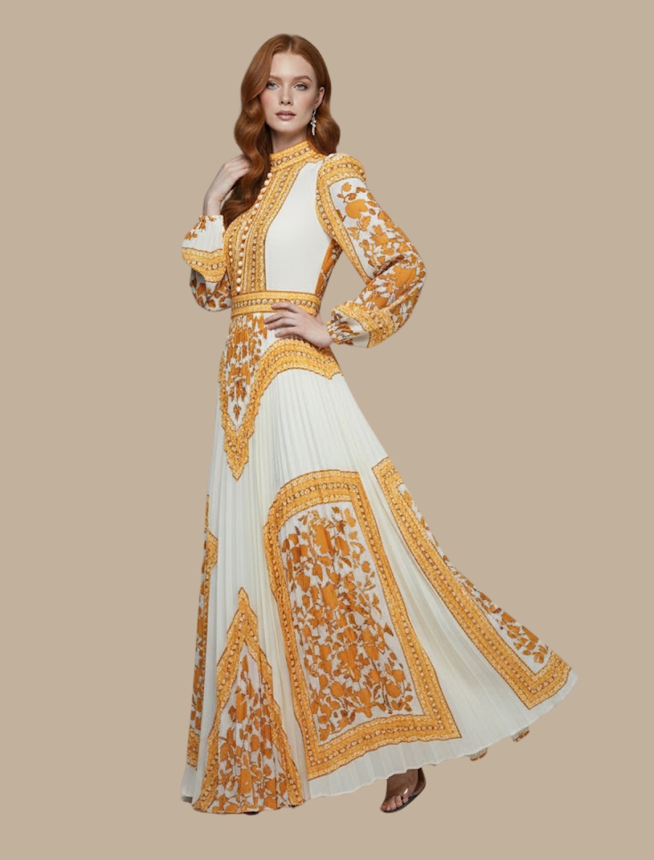 Women's Pleated Maxi Dress — view 3