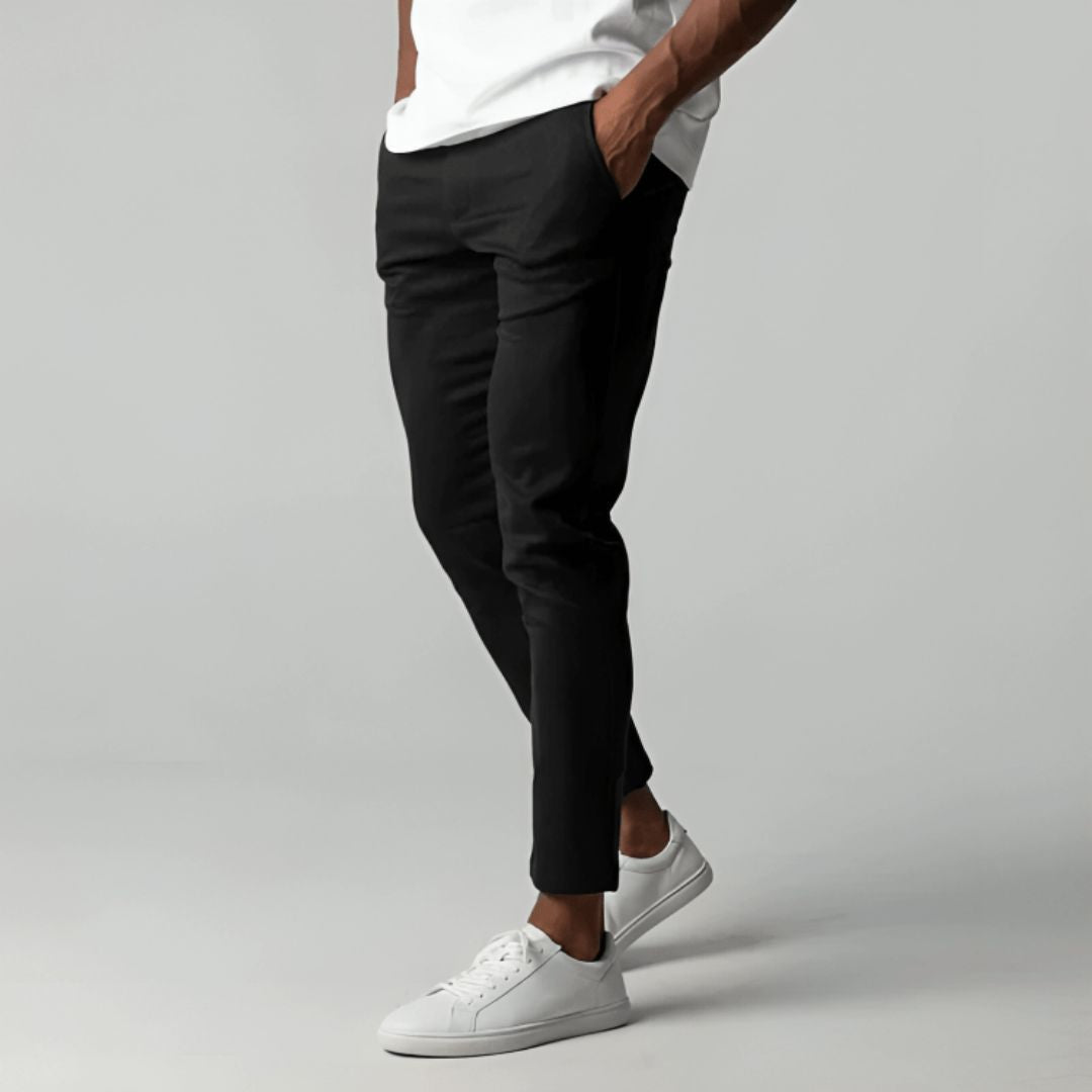 Stretchy Chino Pants For Men — Comfortable Waist
