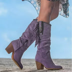 Marielle | Women’s Mid Calf Heeled Boots