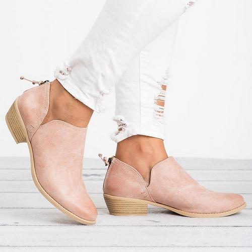 Chiara | Women’s Ankle Low Heel Boots — view 2