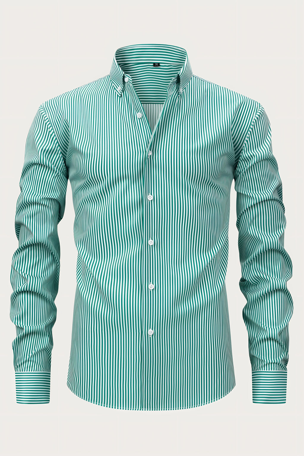 Men's Long Sleeve Striped Shirt — view 7