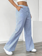 Bernice | Women’s Boho Beach Flare Trousers