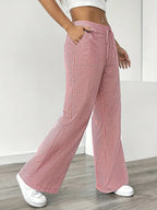 Bernice | Women’s Boho Beach Flare Trousers — TOPNEWPLACE (view 9)