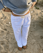Belle | Women’s Pinstripe Pajama-Style Trousers — TOPNEWPLACE (view 3)