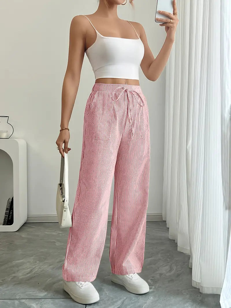 Bernice | Women’s Boho Beach Flare Trousers — TOPNEWPLACE (view 6)