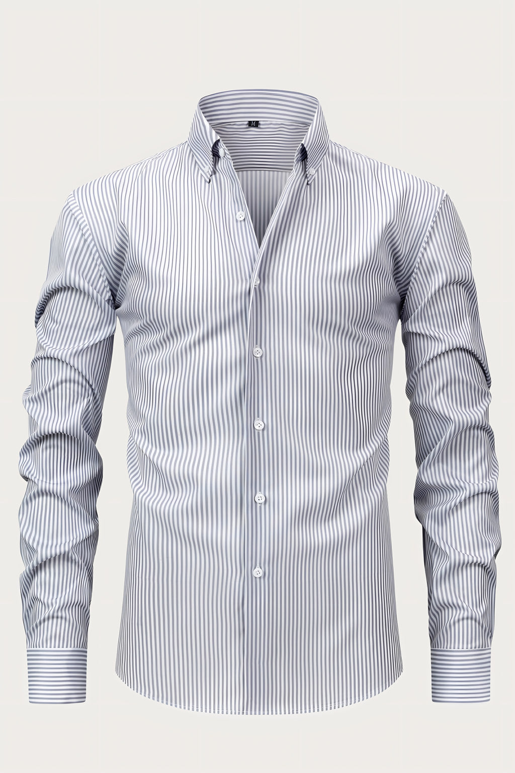Men's Long Sleeve Striped Shirt — view 2