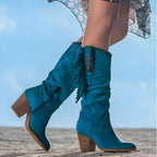 Marielle | Women’s Mid Calf Heeled Boots