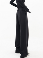 Maelys | Women’s Cross-Front Drape Palazzo Pants — TOPNEWPLACE (view 6)