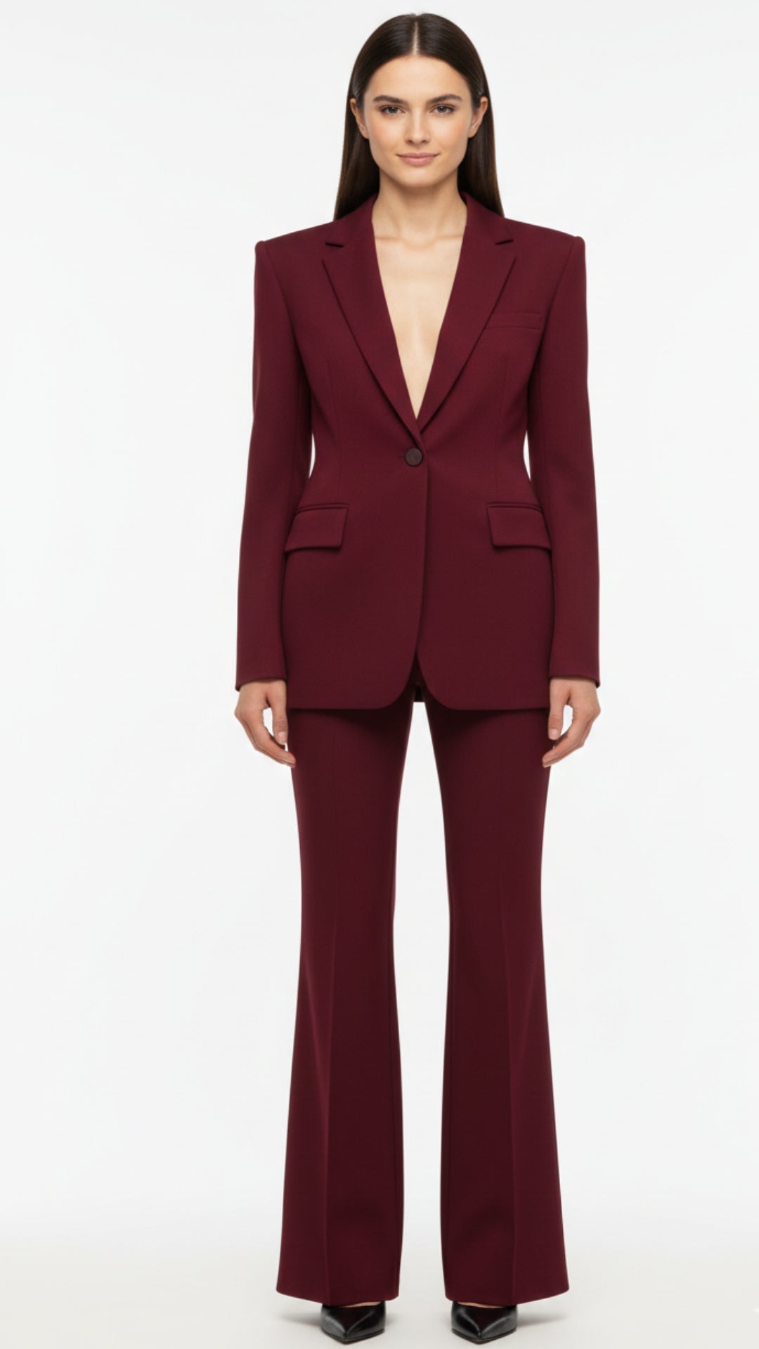 Sidonie | Women’s Gabardine Two Piece Suit — TOPNEWPLACE