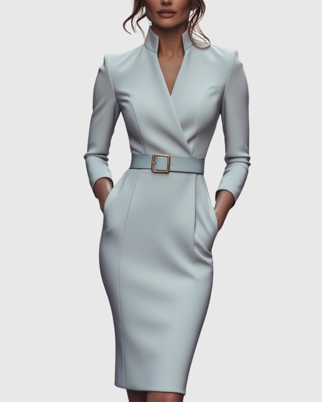 Claribel | Refined Midi Dress — view 11