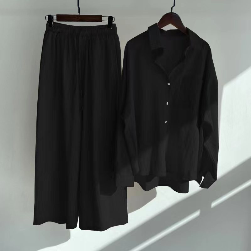 Floriana | Women’s Linen Wide Leg Outfit Set