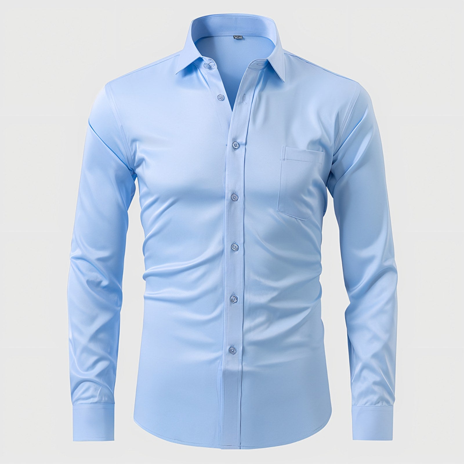 Men's Long Sleeve Button-Up Shirt — view 11