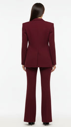 Sidonie | Women’s Gabardine Two Piece Suit — TOPNEWPLACE (view 2)