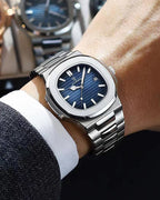 Harrison | Men’s Octagonal Bezel Analog Watch