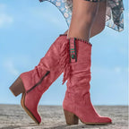 Marielle | Women’s Mid Calf Heeled Boots
