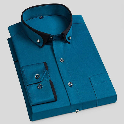 Caetano | Men’s Long Sleeve Dress Shirt — view 1
