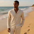 Old Money Linen Shirt For Men — Breathable