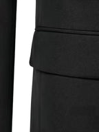 Erasmus | Men's Slim Fit Double-Breasted Three-Piece Suit Set with Waistcoat