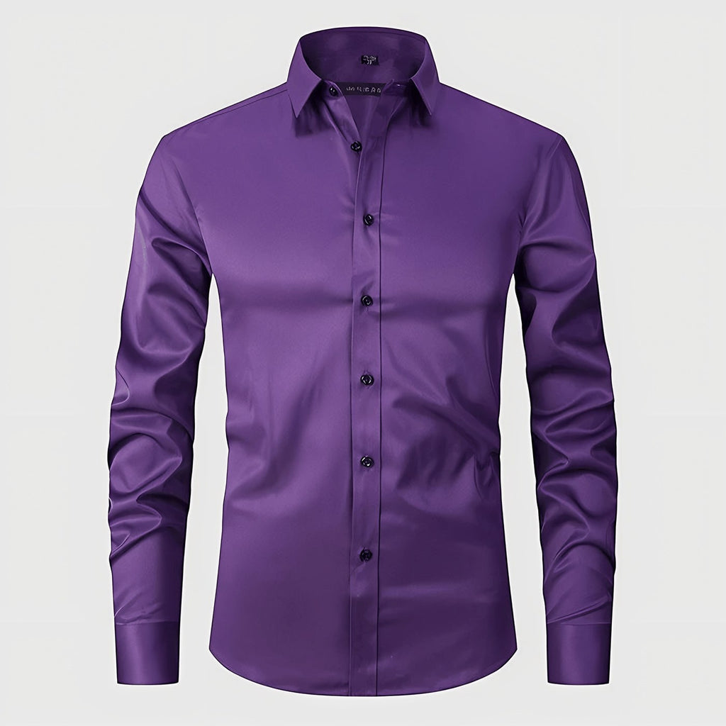 Men's Long Sleeve Button-Up Shirt — view 8