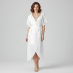Women's Butterfly Sleeve Maxi Dress — view 1