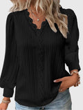 Andrea | Elegant Pullover Blouse — view 3