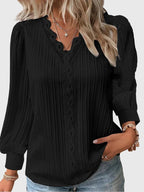 Andrea | Elegant Pullover Blouse — view 3