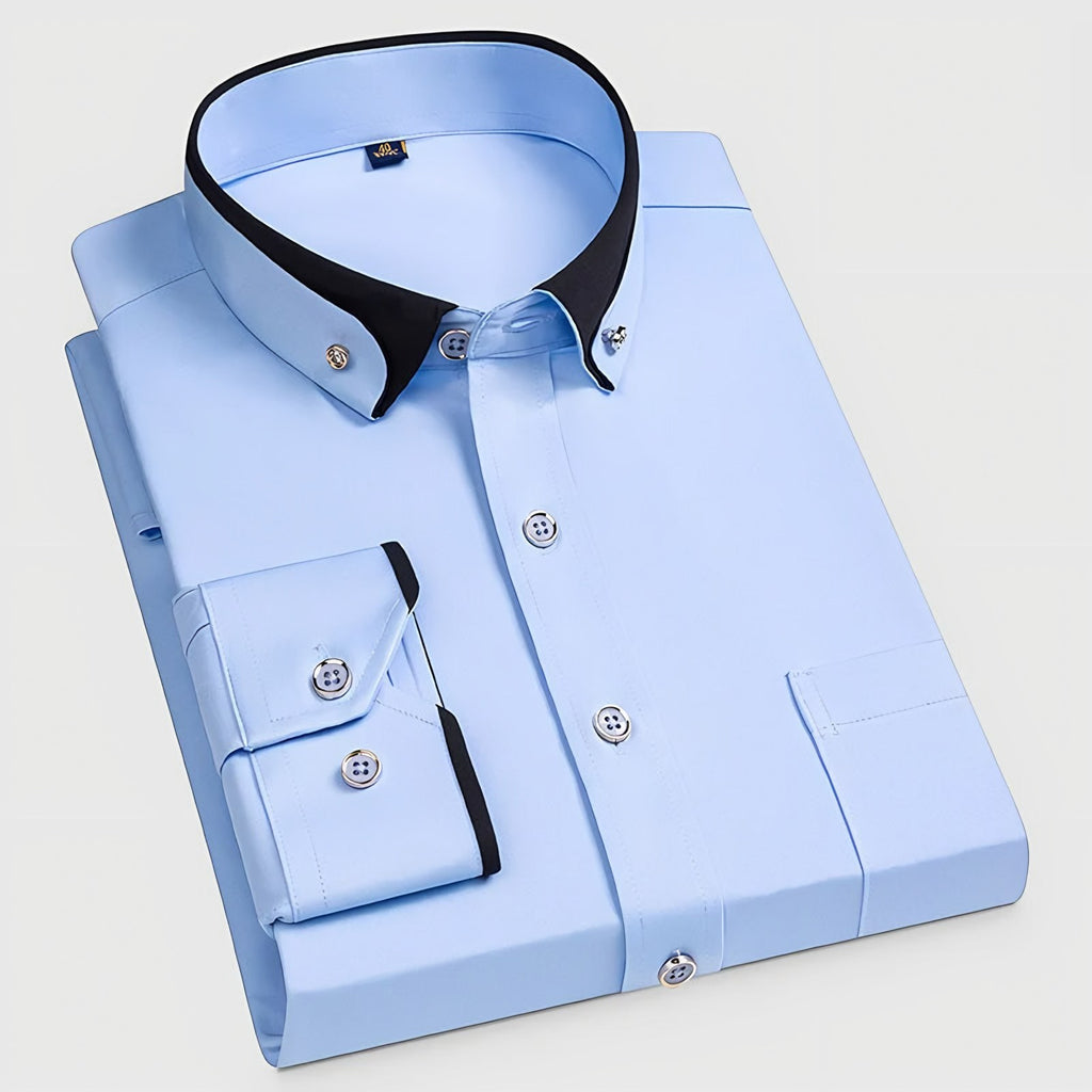 Men's Long Sleeve Dress Shirt — view 3