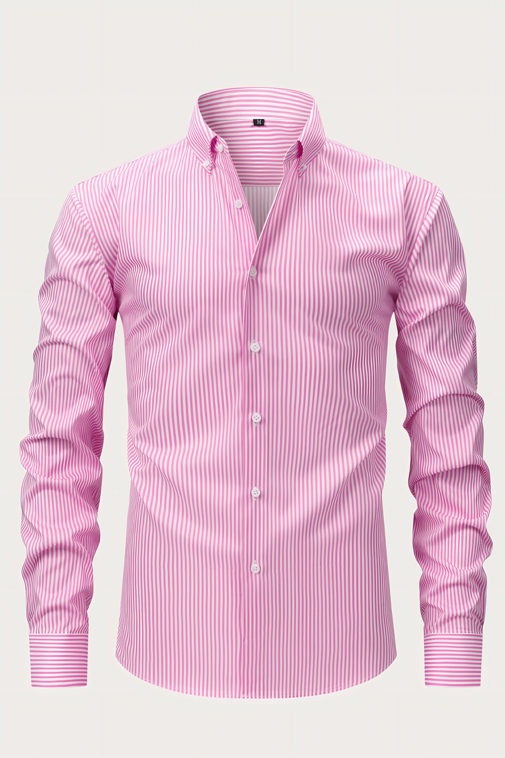 Men's Long Sleeve Striped Shirt — view 4